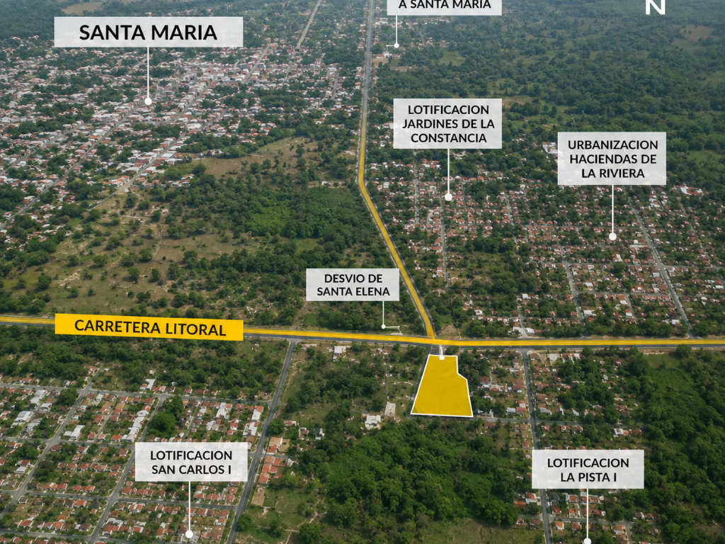 Terreno en Venta en Santa María